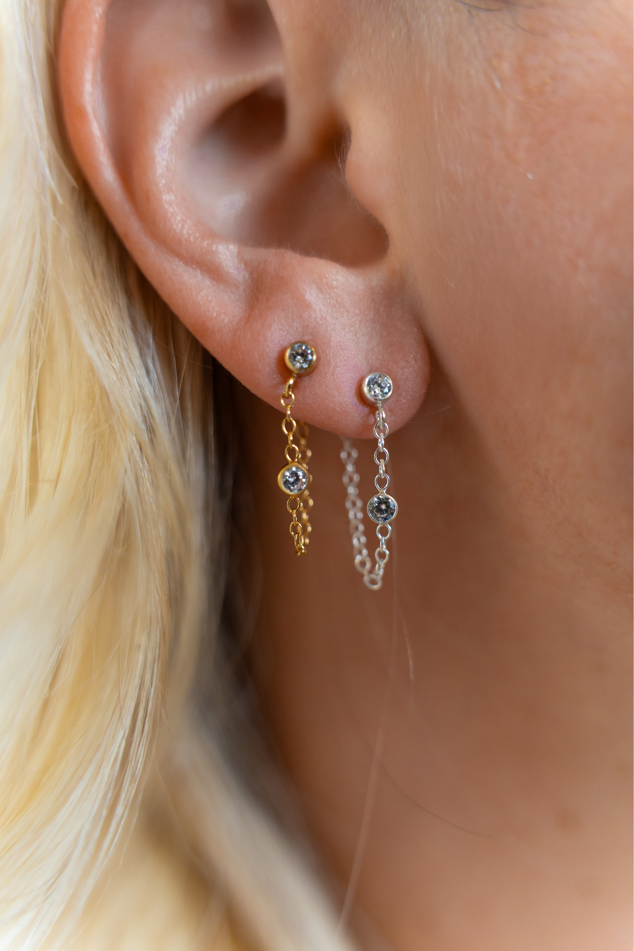 Cubic Zirconia Stud