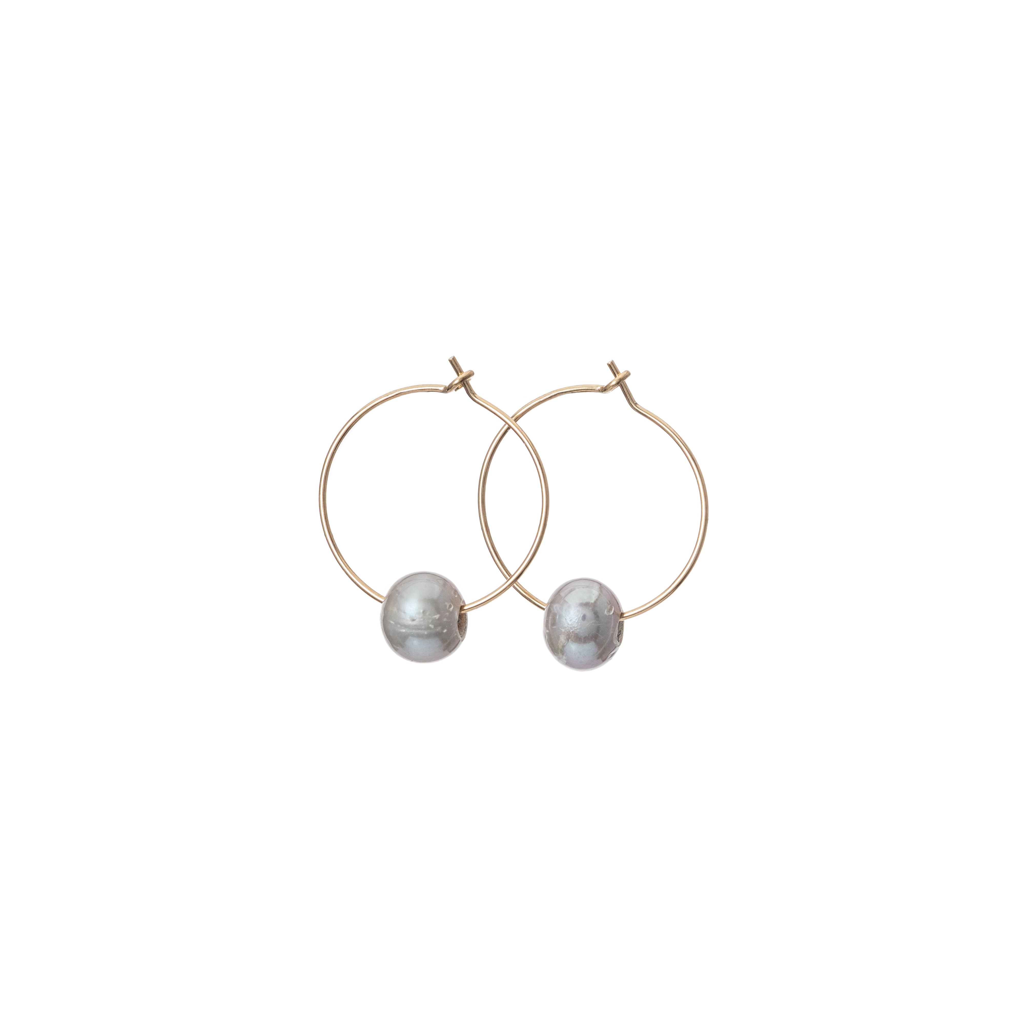 Pearl Hoops