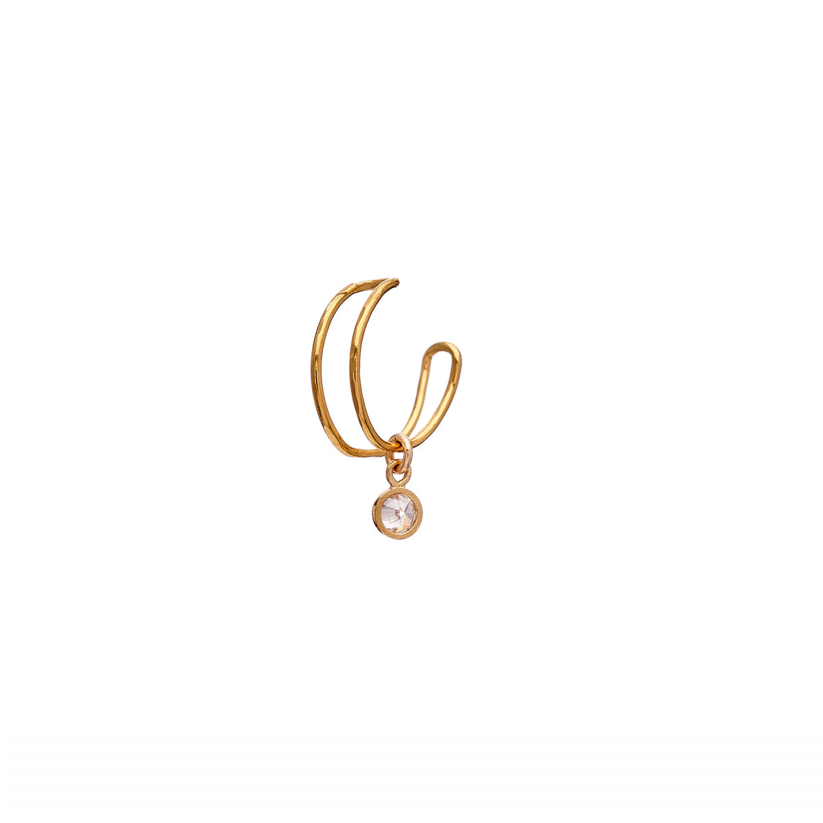 Cubic Zirconia Ear Cuff