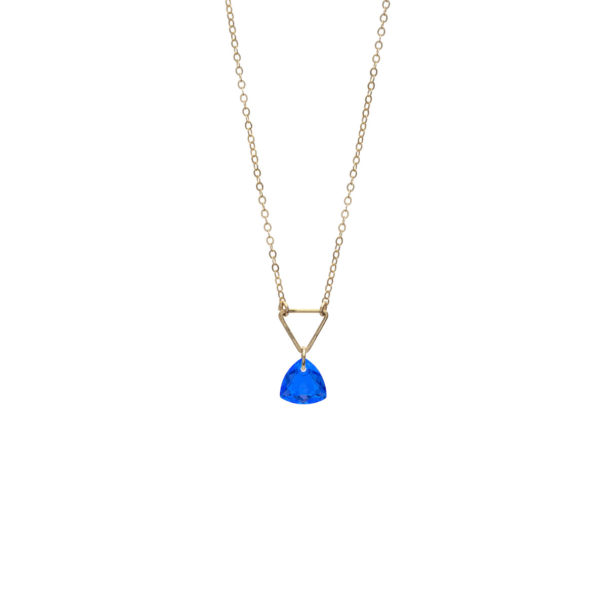 Trillion Cut Pendant