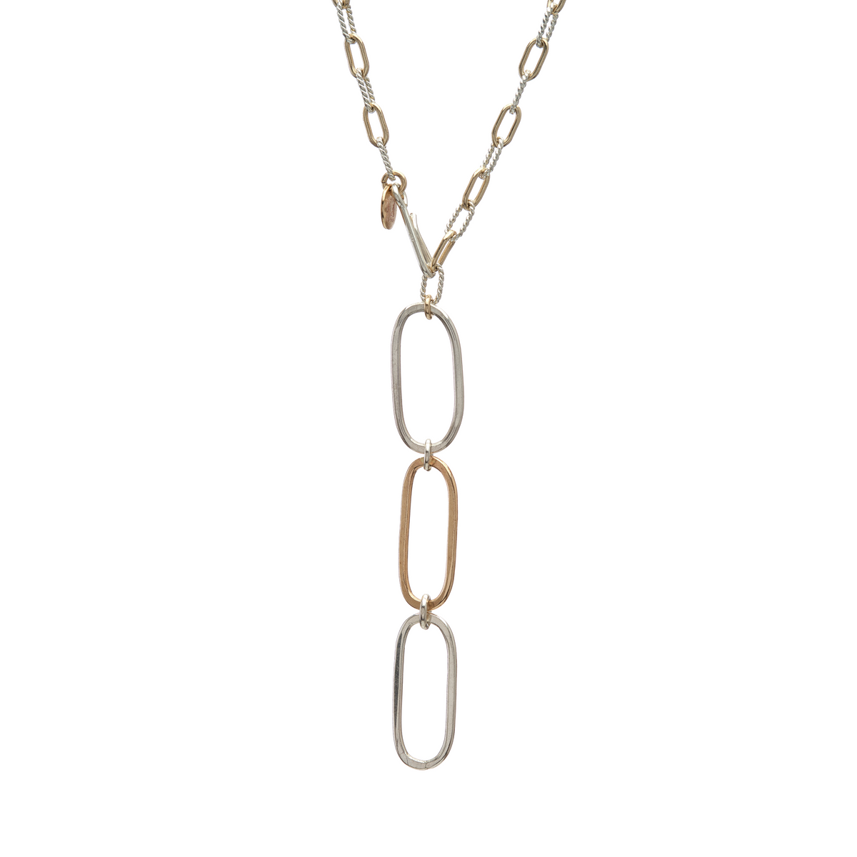 Triple Link Necklace