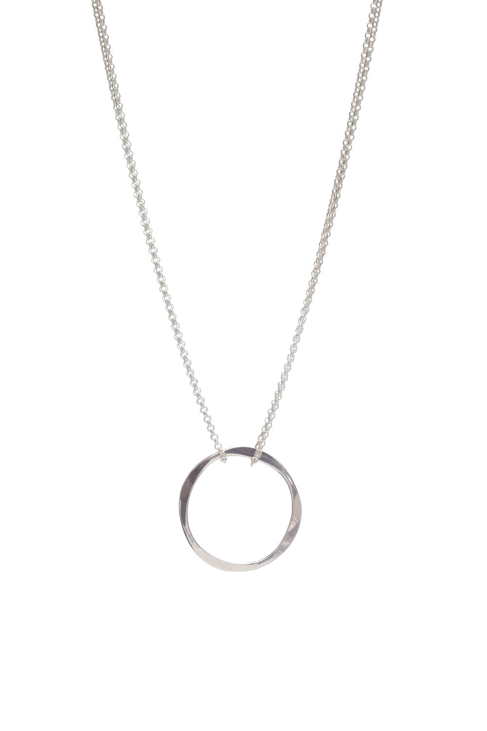 Sterling Silver Signature Rollo Necklace