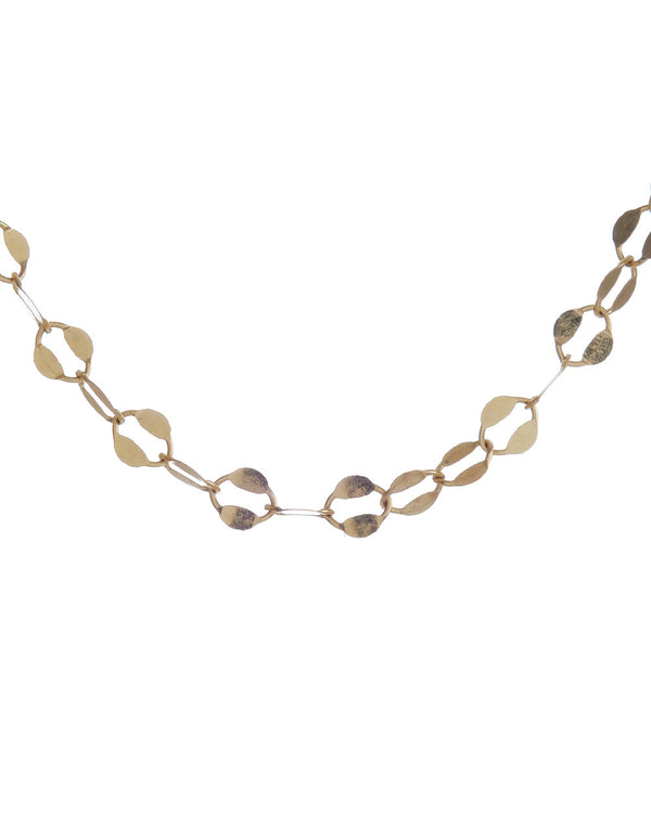 Close up of 14k Gold Filled Layering Chain