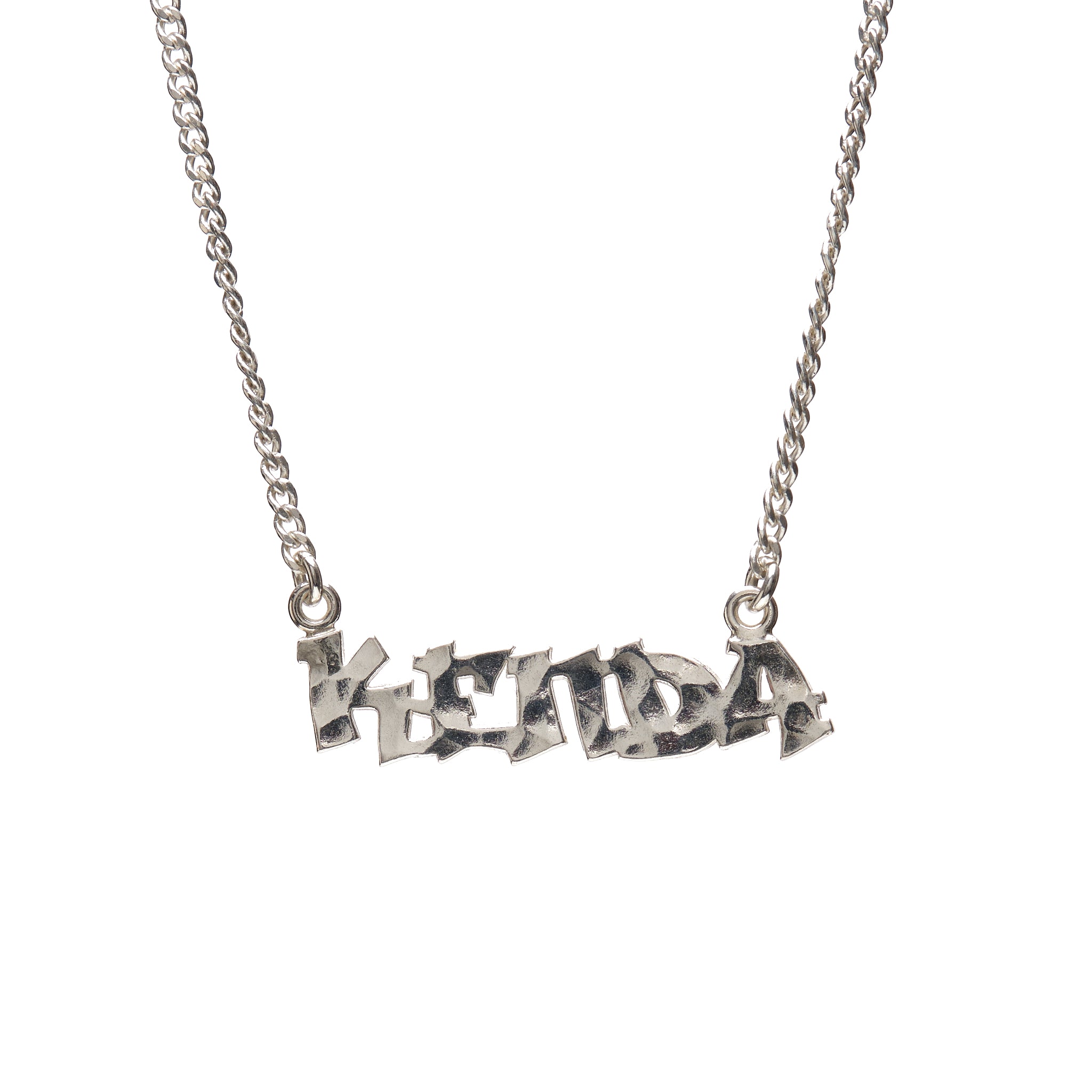 Graffiti Name Plate Necklace
