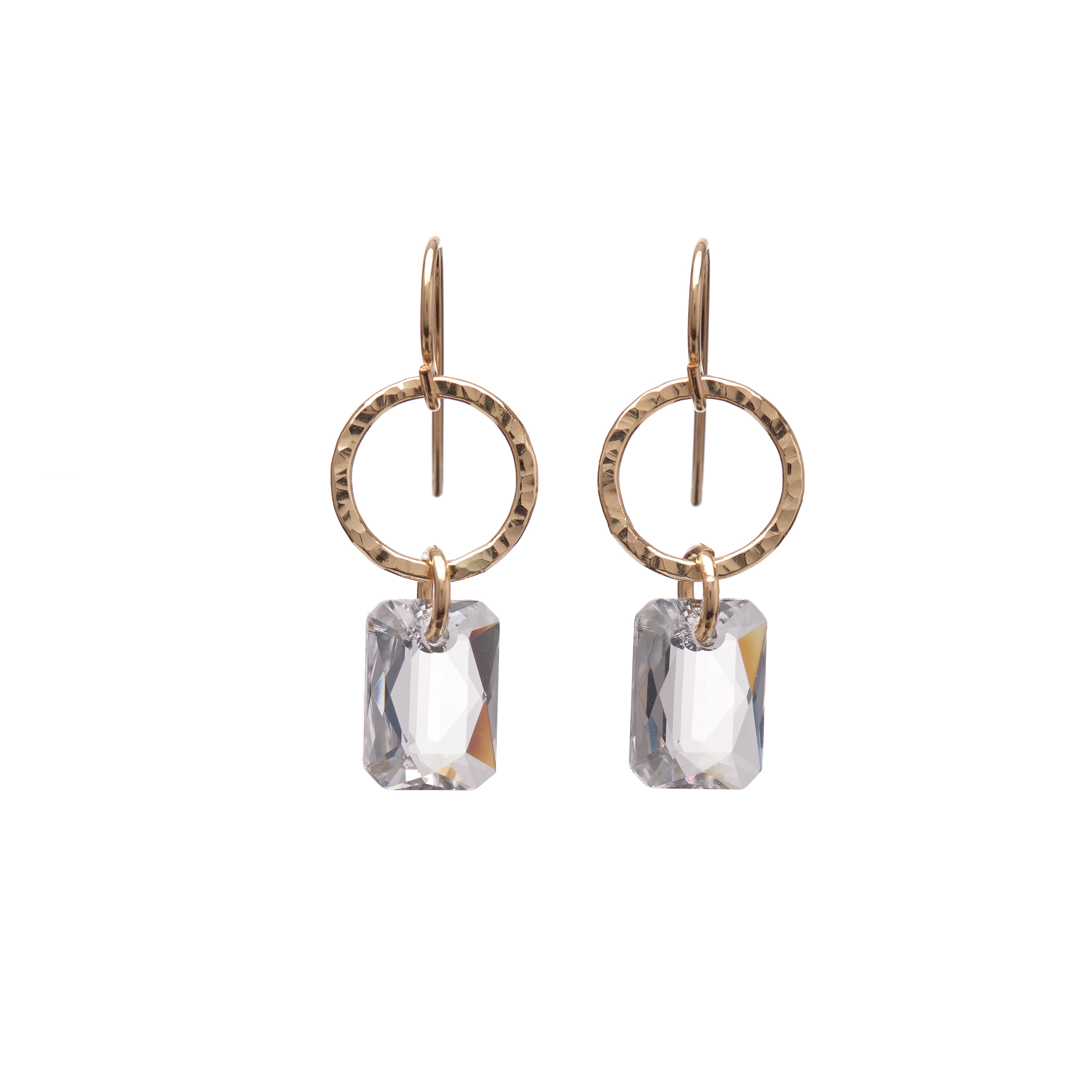 Deco Crystal Drop Earring