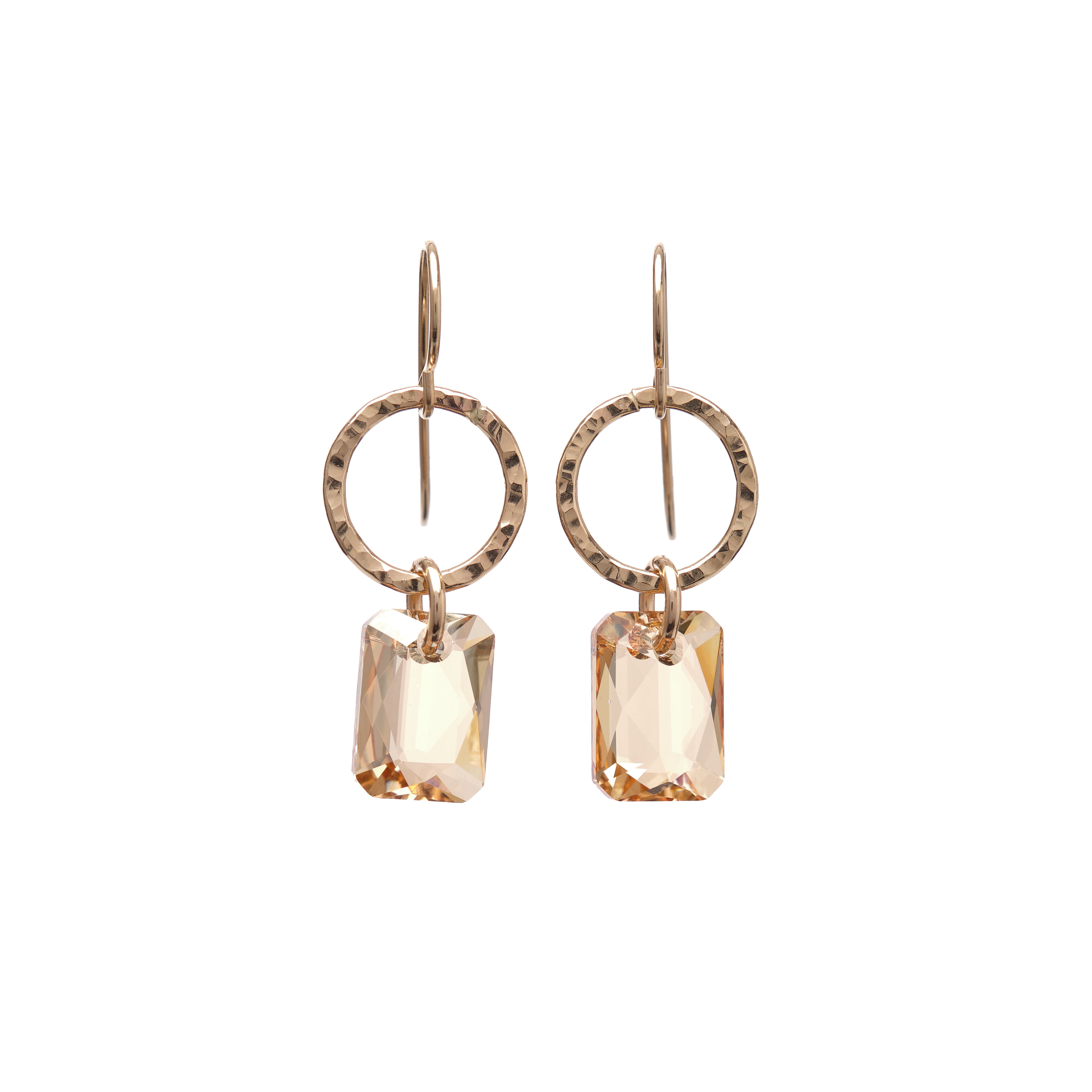 Deco Crystal Drop Earring