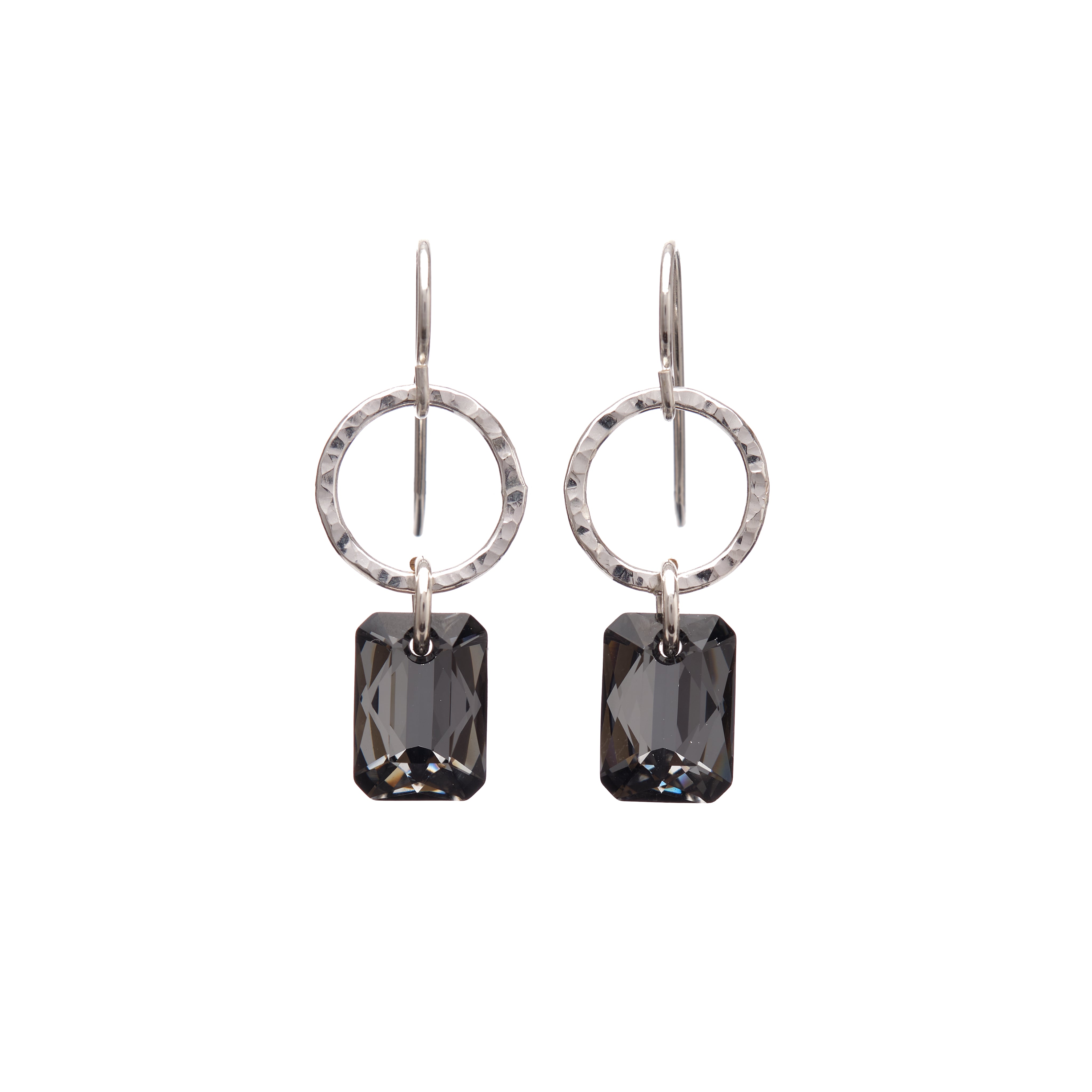 Deco Crystal Drop Earring