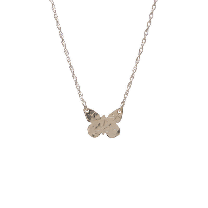 Kenda Kist Sterling Silver Butterfly chain necklace