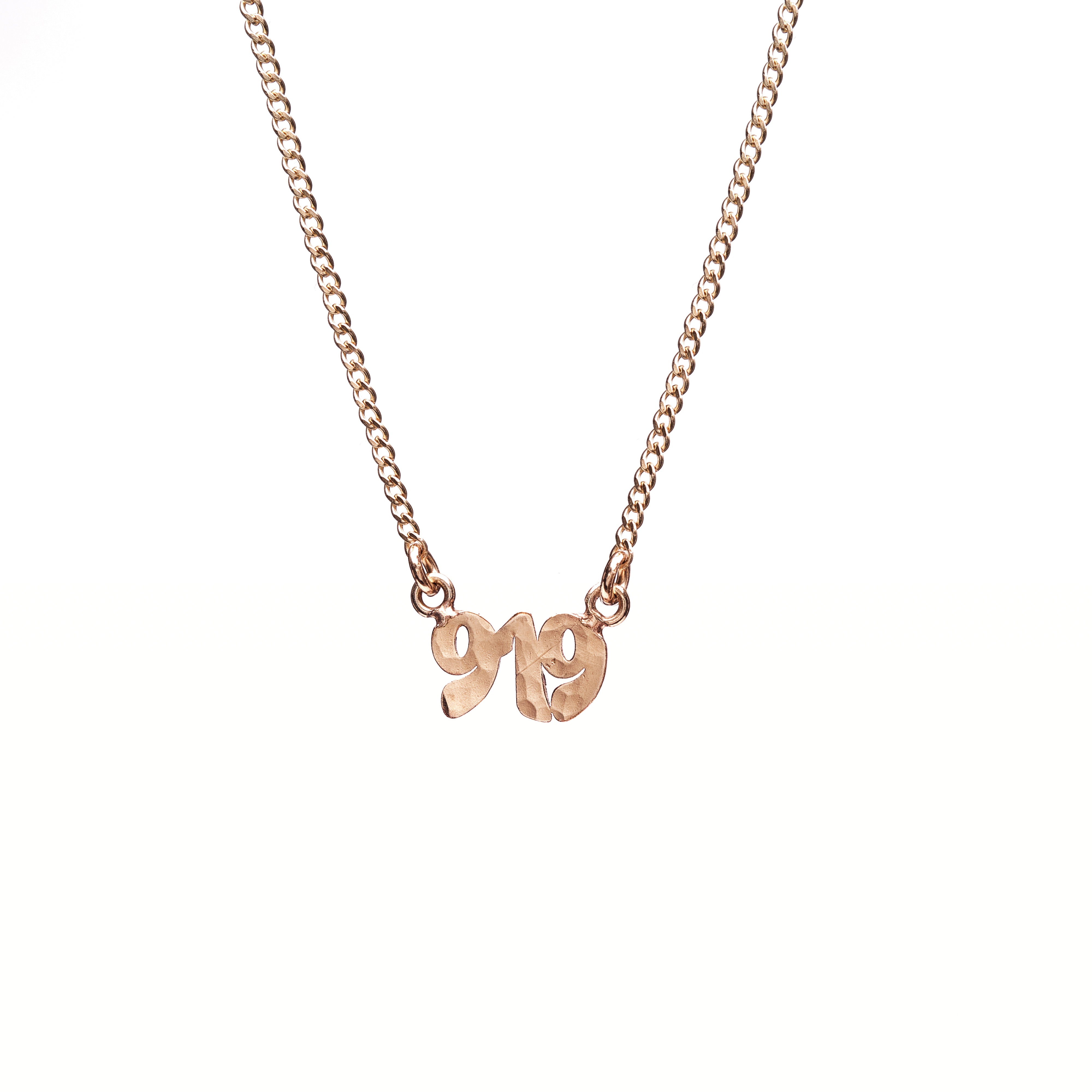 CUSTOM NUMBER NECKLACE