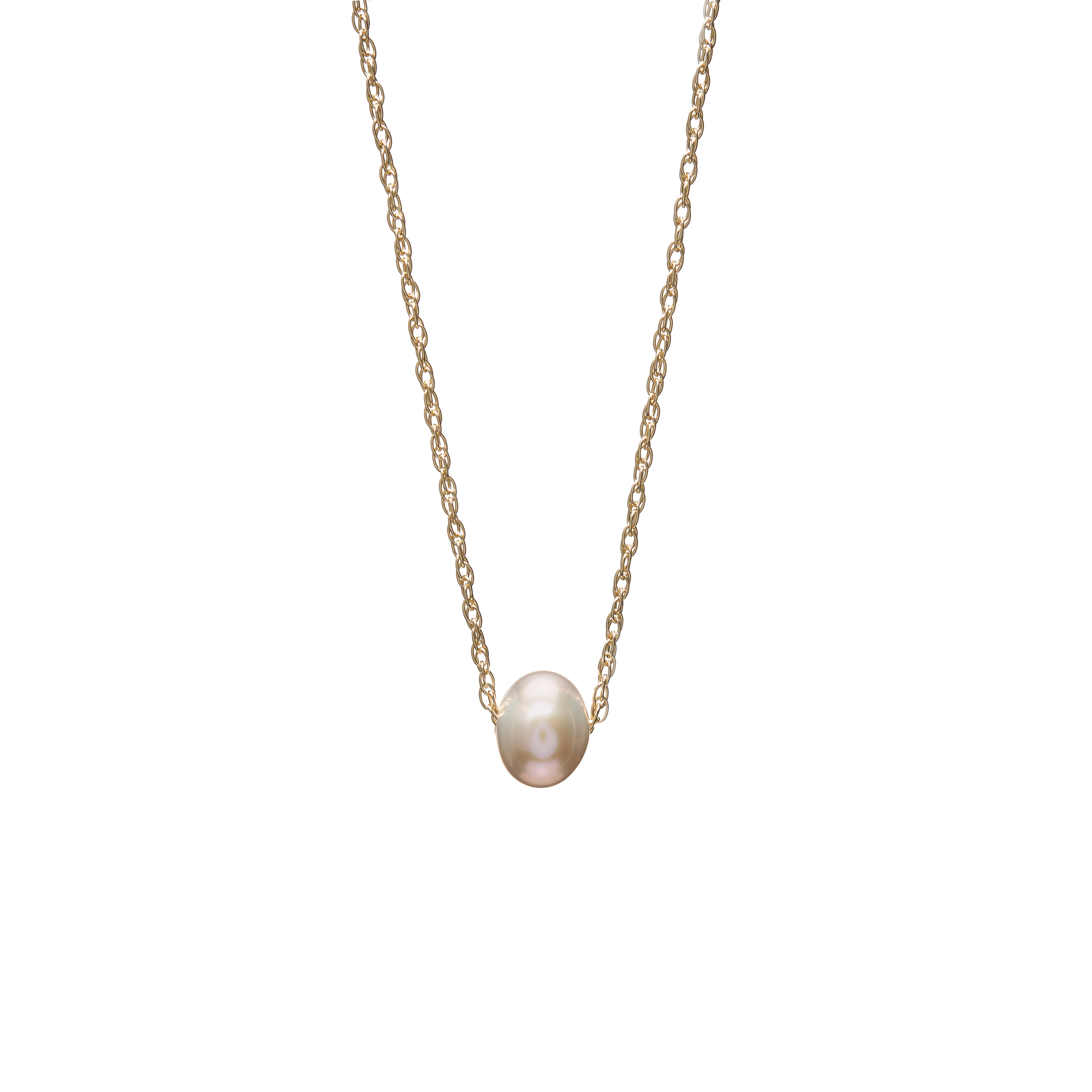 Single Pearl Necklace