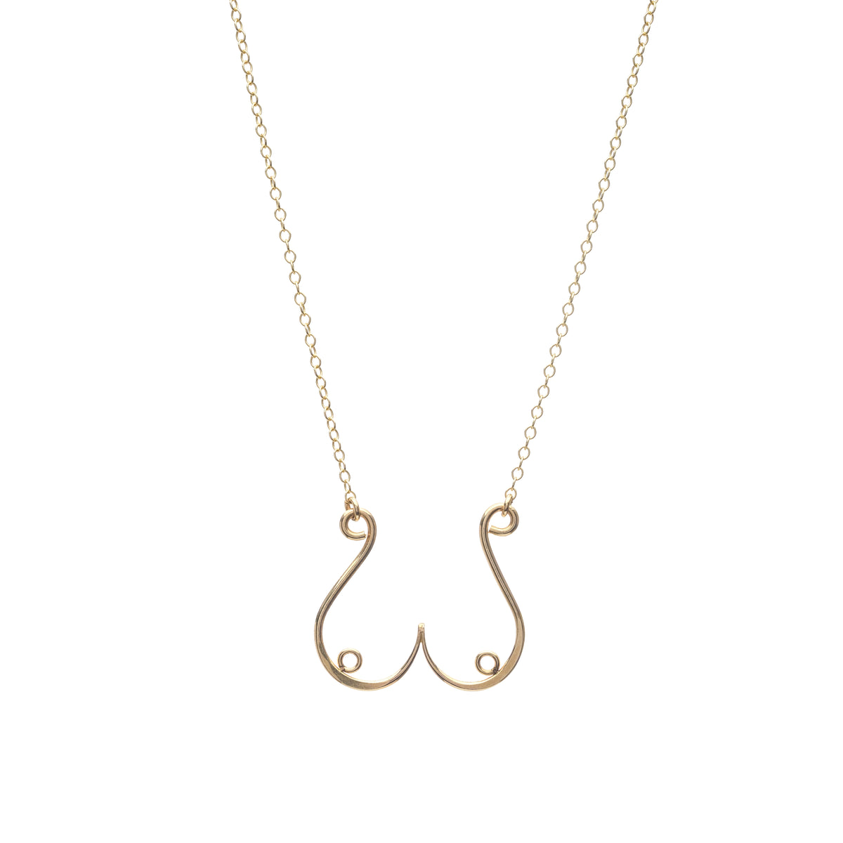 Boobies Pendant Necklace