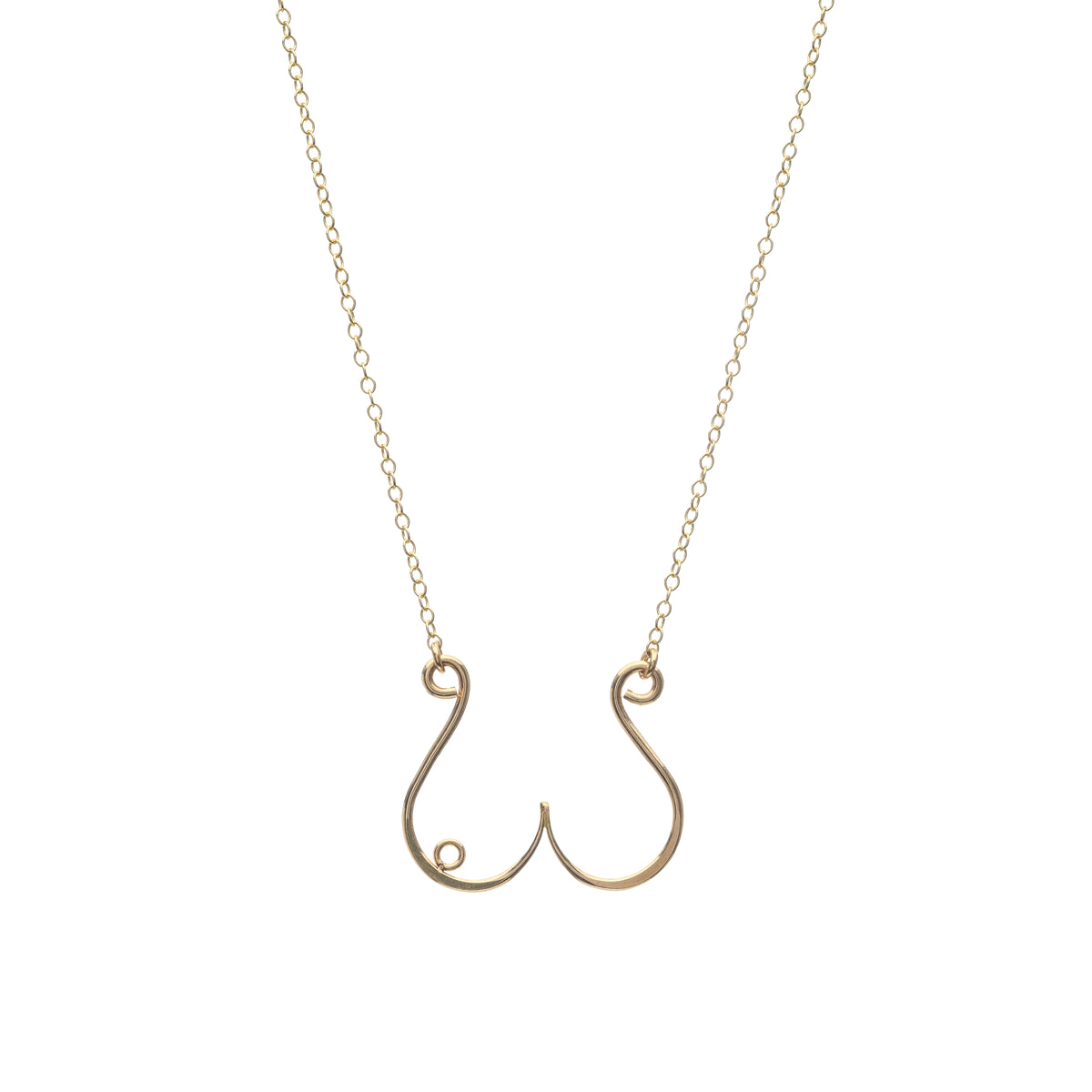 Boobies Pendant Necklace