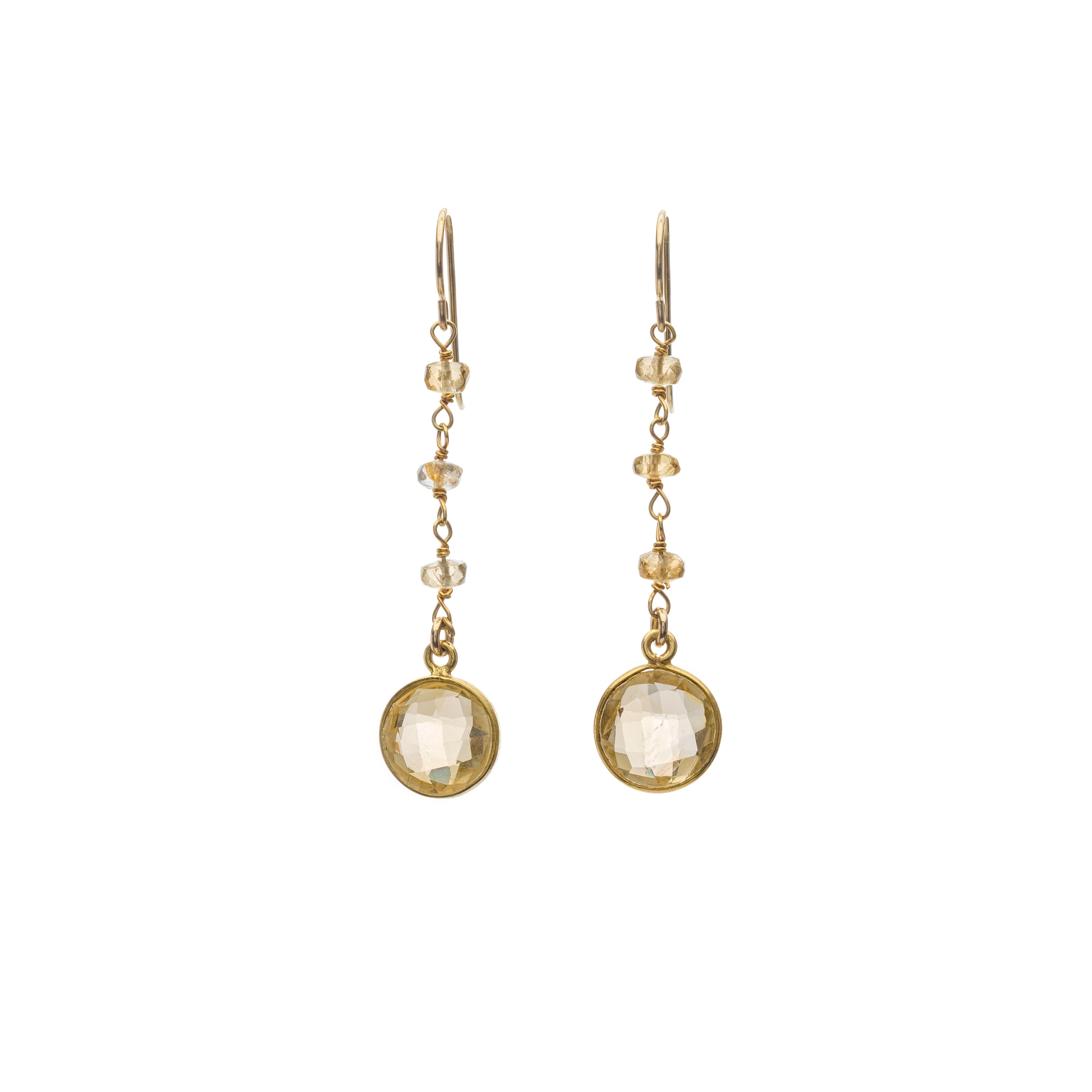 Citrine Drop Earrings