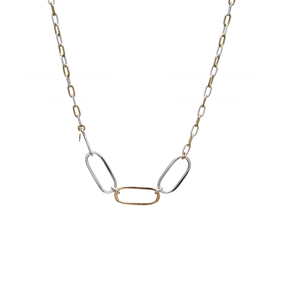 Triple Link Necklace