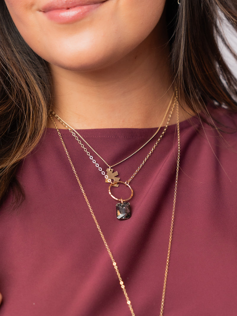 Deco Pendant Necklace