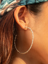 Double Twist Hoop - Large