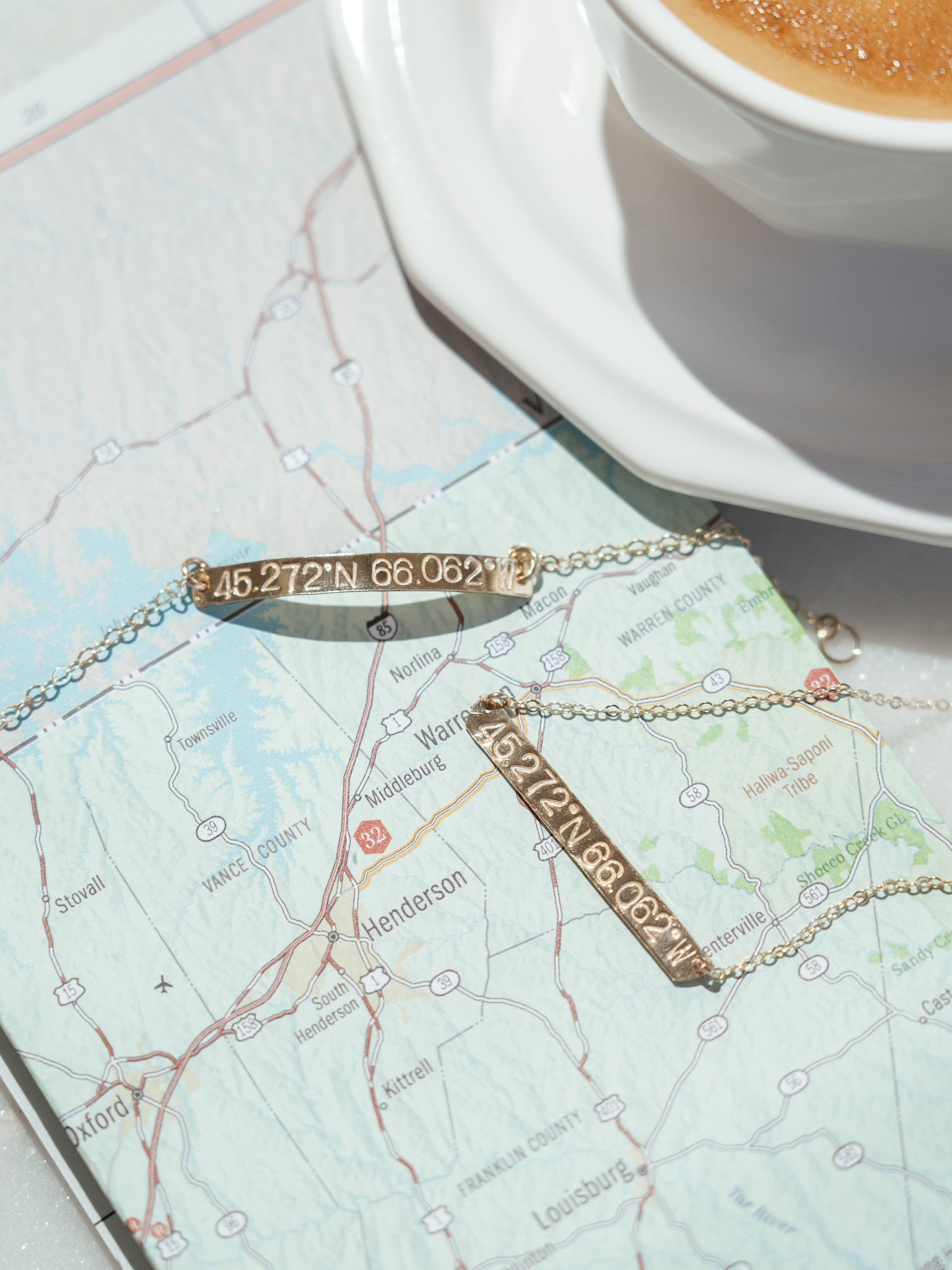 Coordinates Bracelet