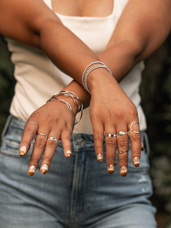 Kenda Kist Jewelry Delicate Cuban Chain Ring at Von Maur