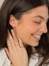 Circle with Circle Earrings