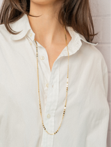 Mykonos Long Layer Necklace