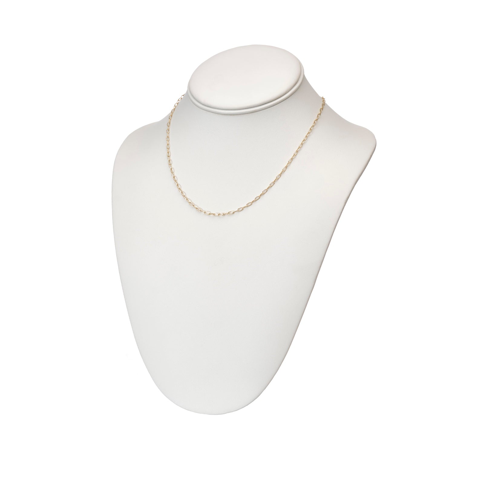Double Twist Circle Necklace