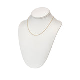 Double Twist Circle Necklace