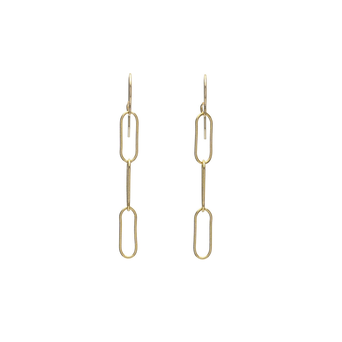 Oval Paperclip Earring – Kenda Kist