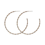 Double Twist Hoop - Large