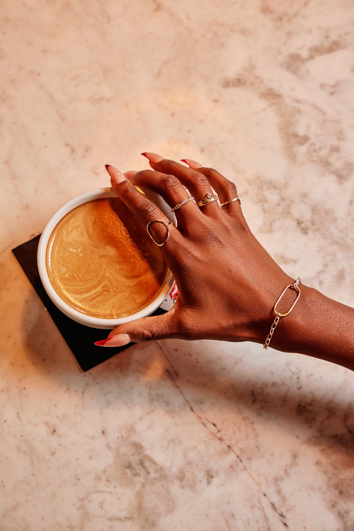 Single Link Paperclip Chain Bracelet