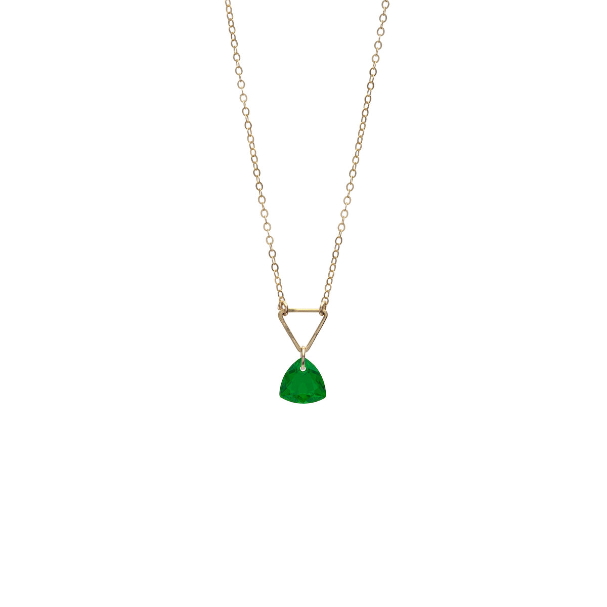 Trillion Cut Pendant
