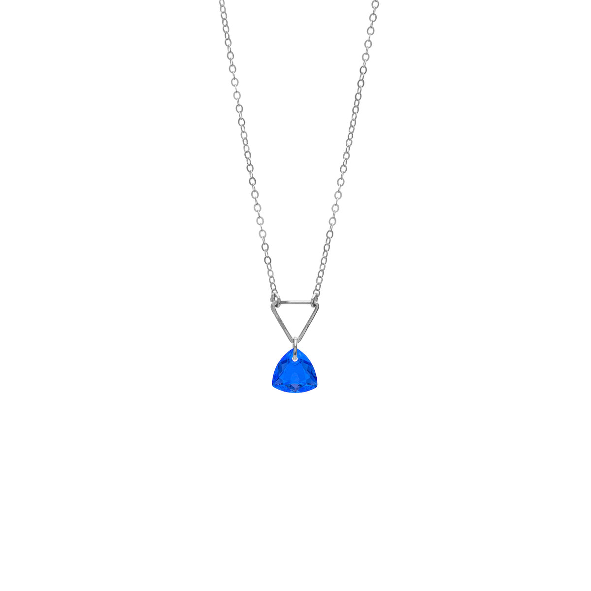 Trillion Cut Pendant