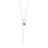 Stick Lariat with Crystal