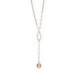 Elliptic Drop Necklace