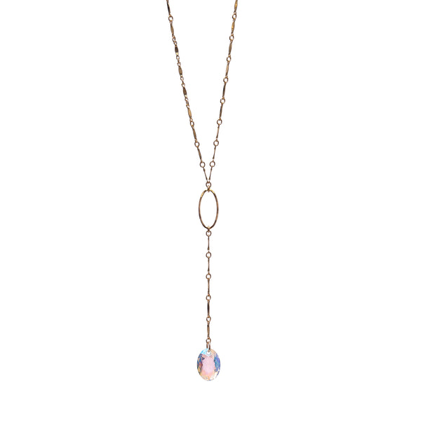 Elliptic Drop Necklace