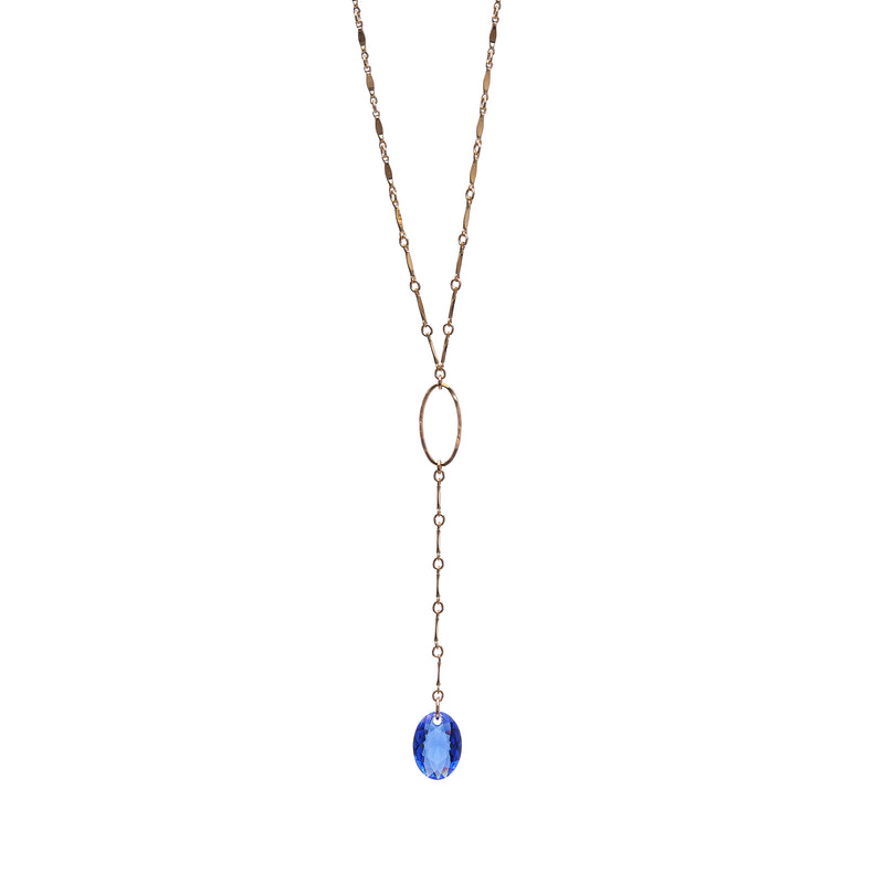 Elliptic Drop Necklace