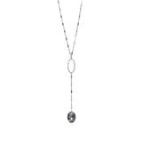 Elliptic Drop Necklace