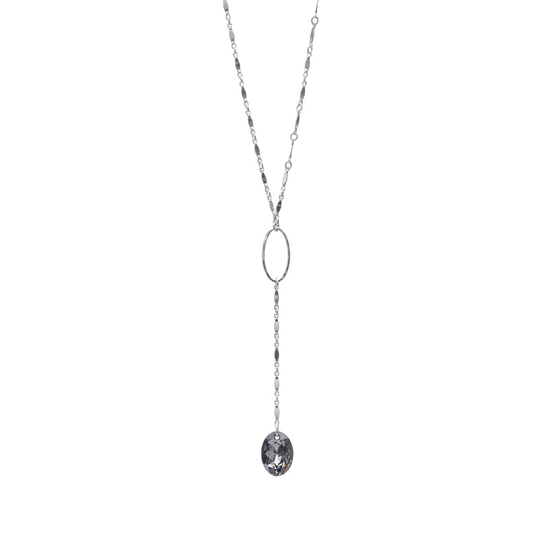 Elliptic Drop Necklace