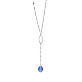 Elliptic Drop Necklace