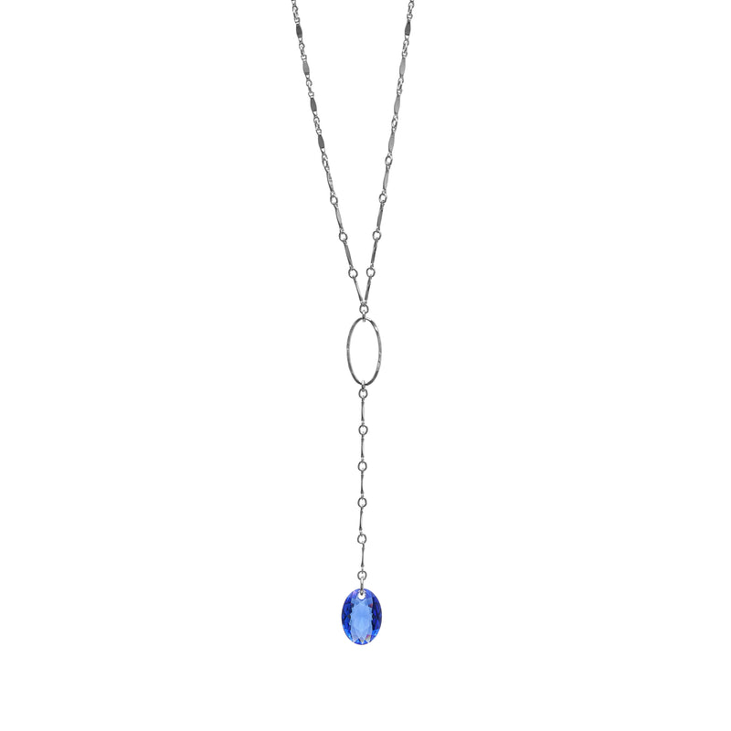 Elliptic Drop Necklace