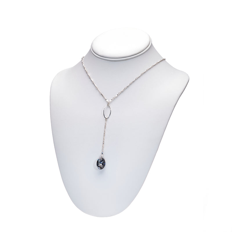 Elliptic Drop Necklace