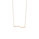 Wave Bar Necklace