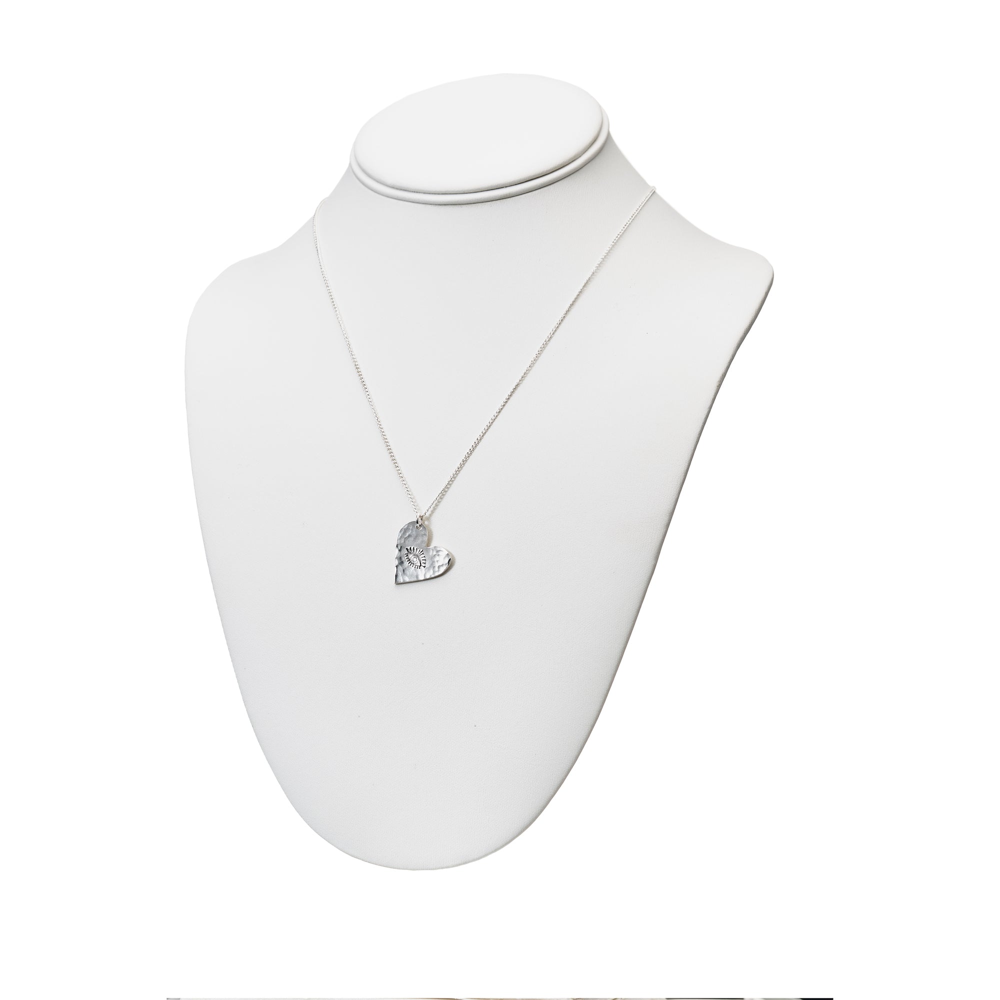 Third Eye Heart Necklace