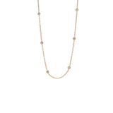 CZ Station Necklace