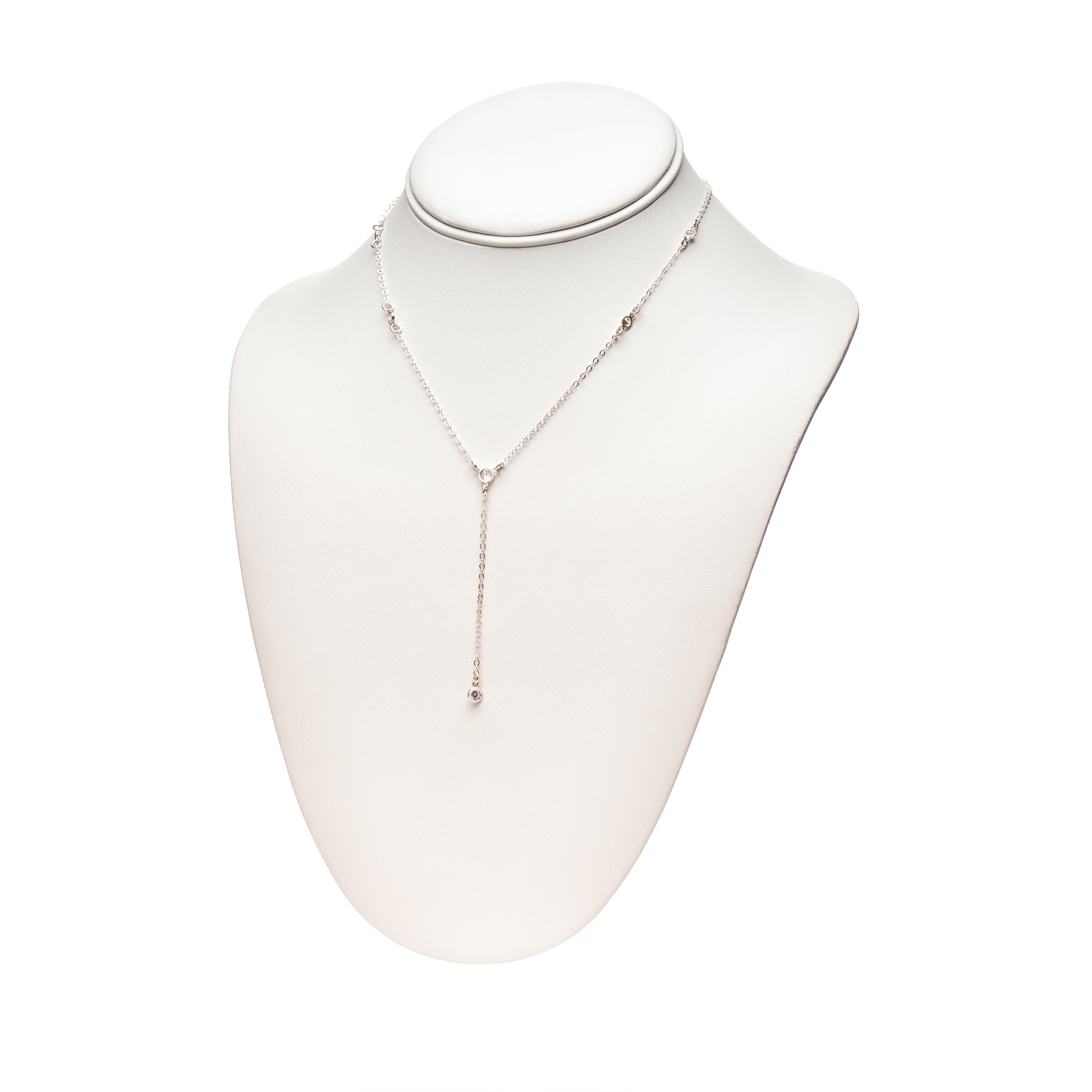 Cubic Zirconia Lariat