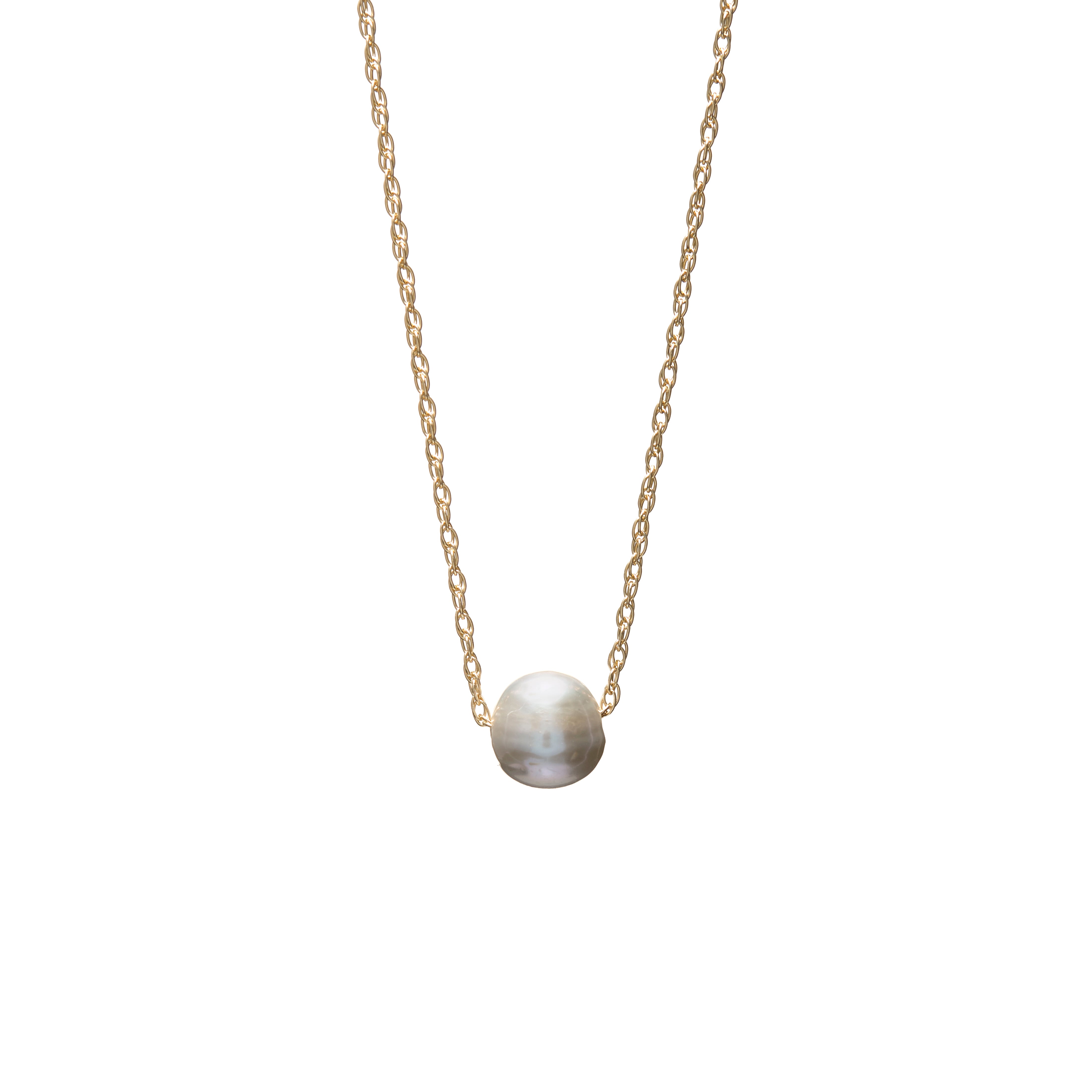 Single Pearl Necklace