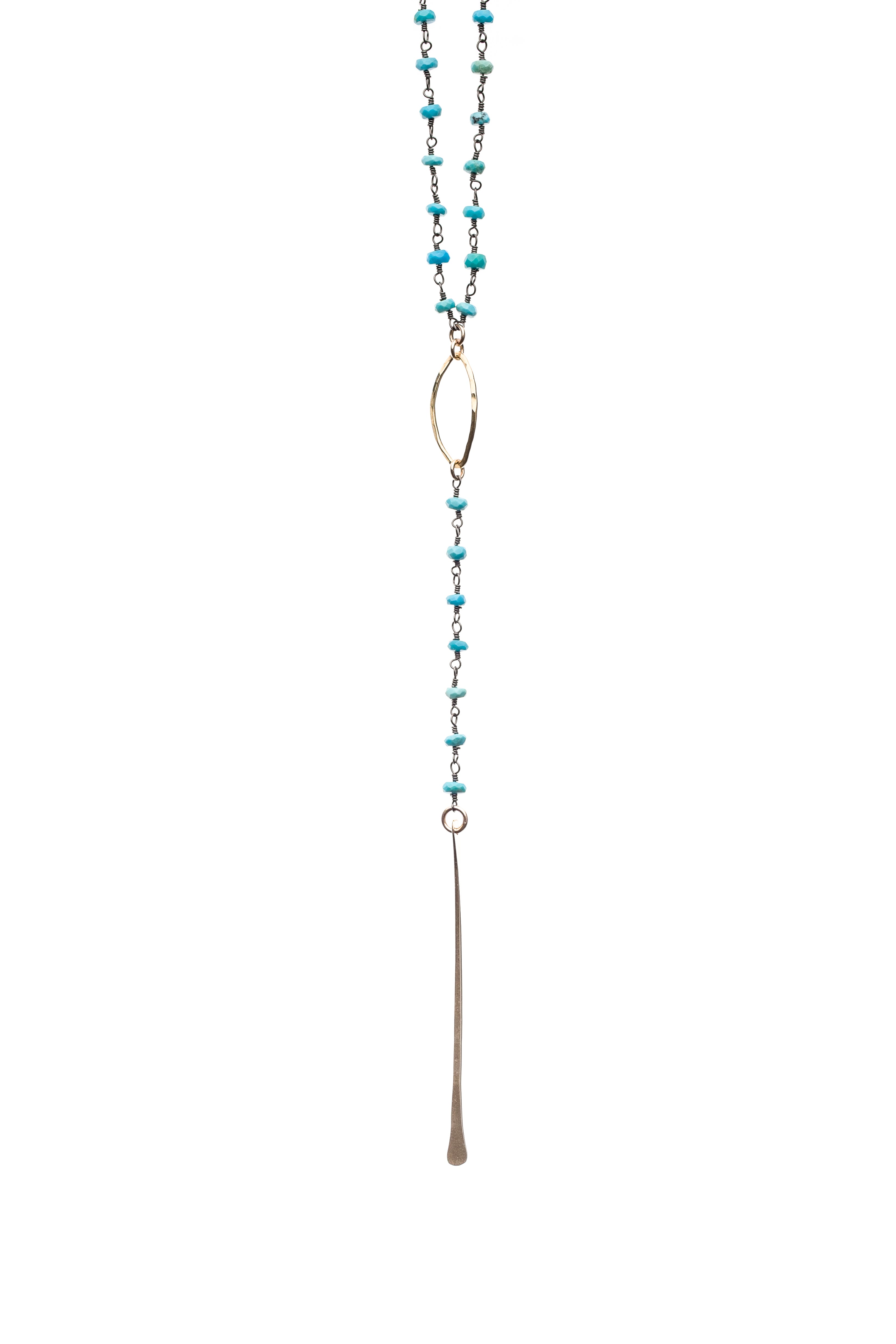 Semi-Precious Rosary-esque Necklace