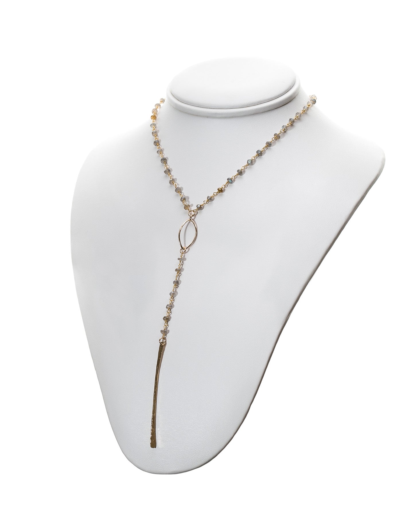 Semi-Precious Rosary-esque Necklace