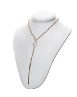 Semi-Precious Rosary Esque Necklace