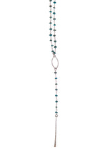 Semi-Precious Rosary Esque Necklace