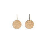 Flat Disc Earrings